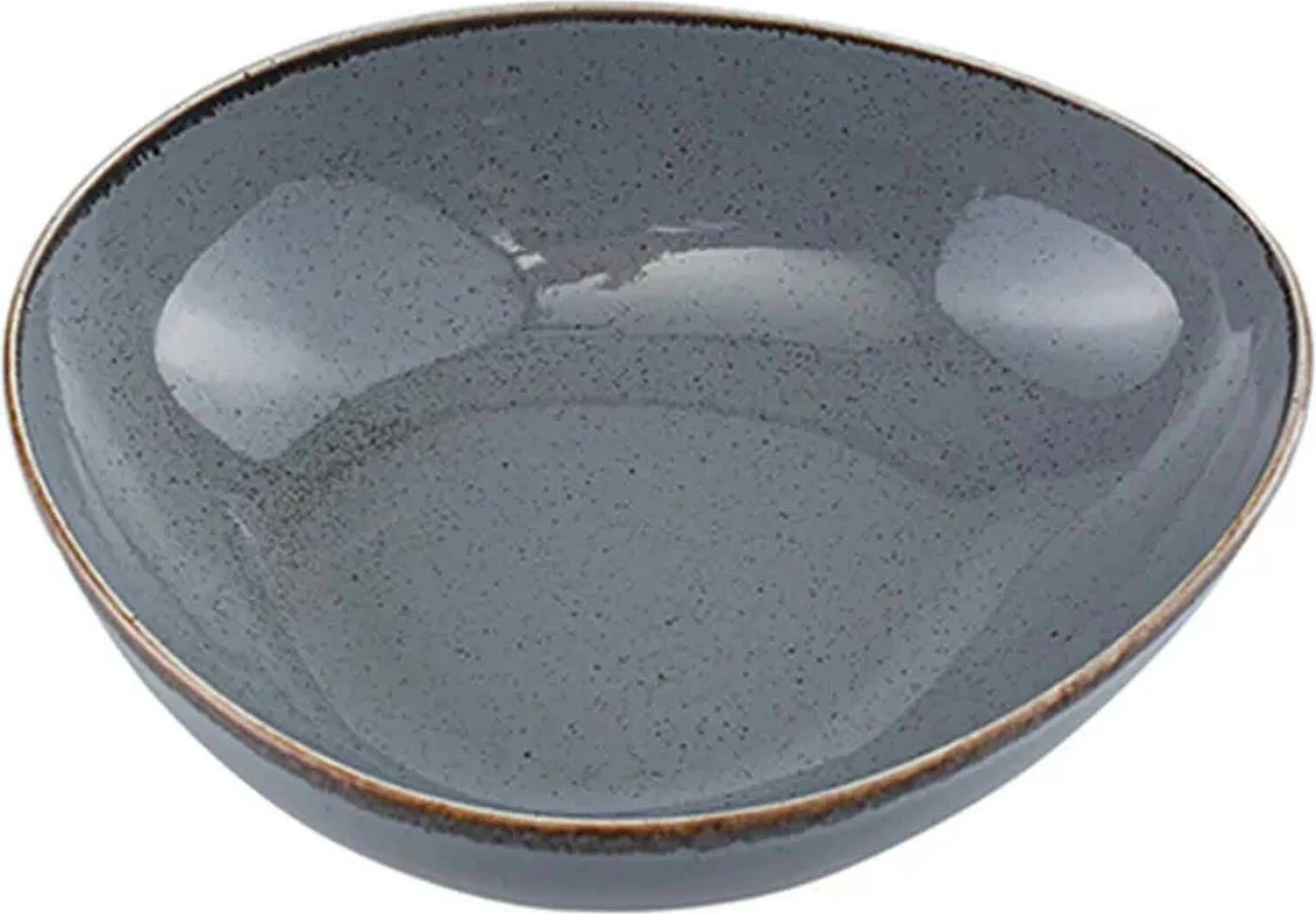 Tas trekëndësh Porland Seasons Stone 200 mm 820 ml, gri e errët, set 6 copë