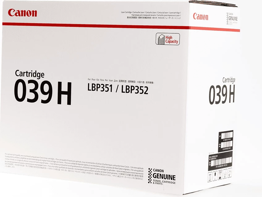 Toner Canon 039H 0288C001 25000 faqe XL i zi