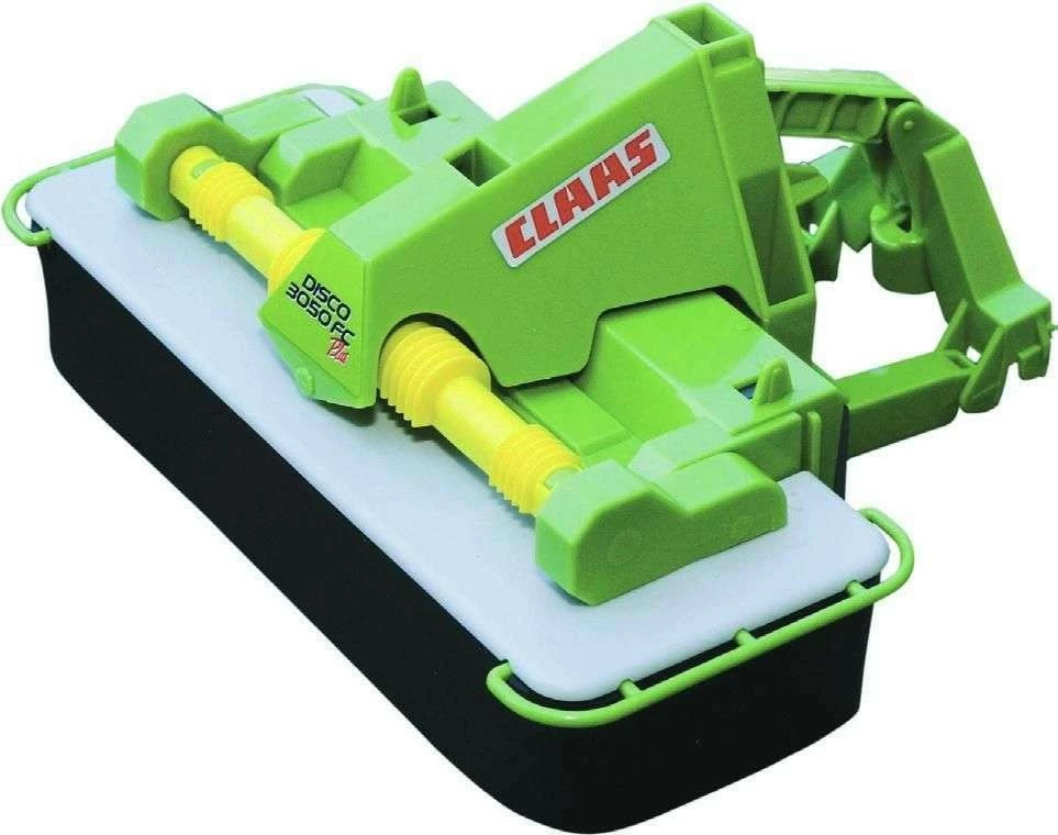aksesori lodër kositëse frontale, BRUDER Claas Disco 3050 FC Plus BR-02324, shkallë 1:16, plastike, për fëmijë 3+, e gjelbër/zezë