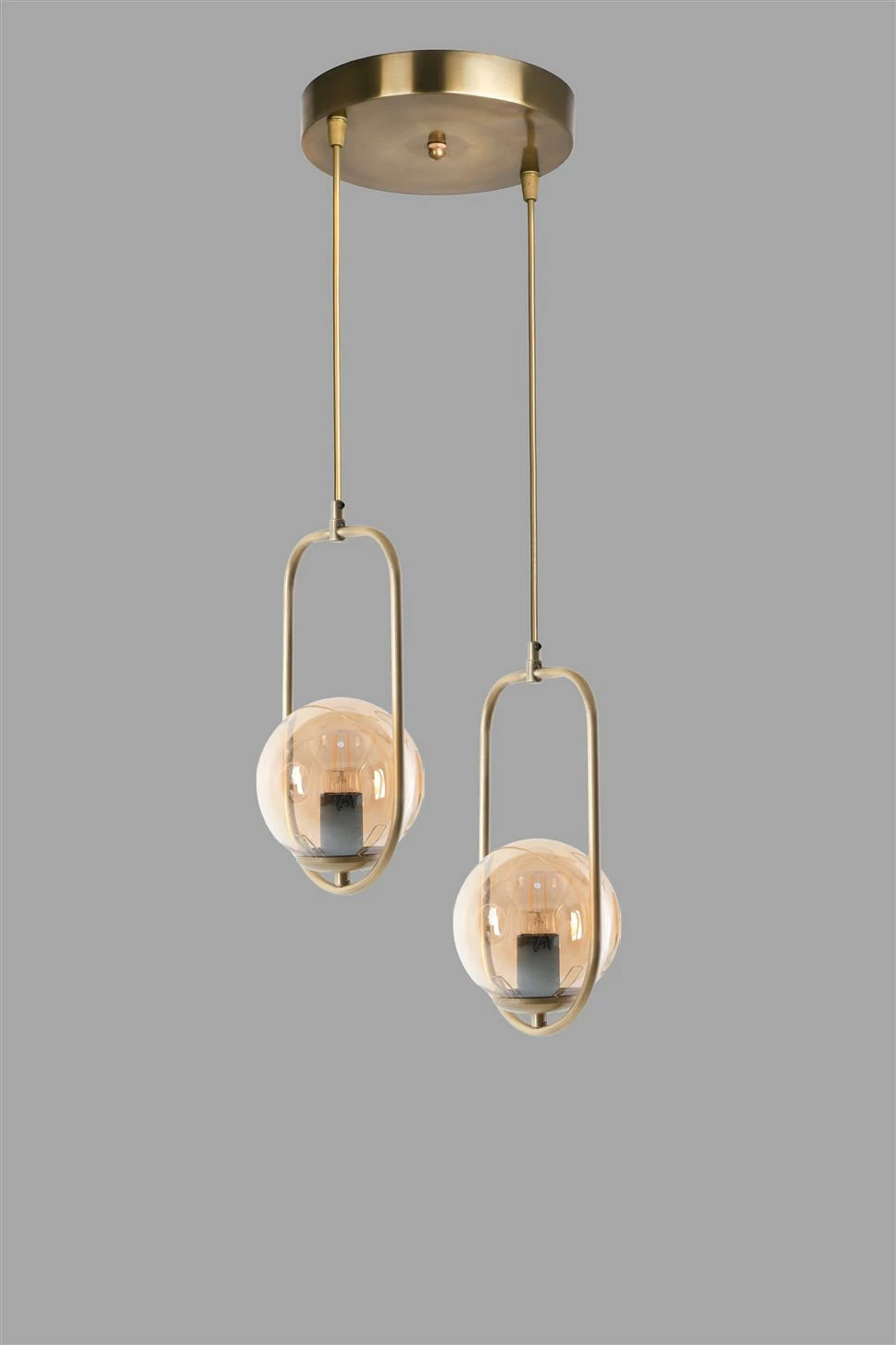 Llambë tavani Opviq, bakri, 2 gota, dizajn modern