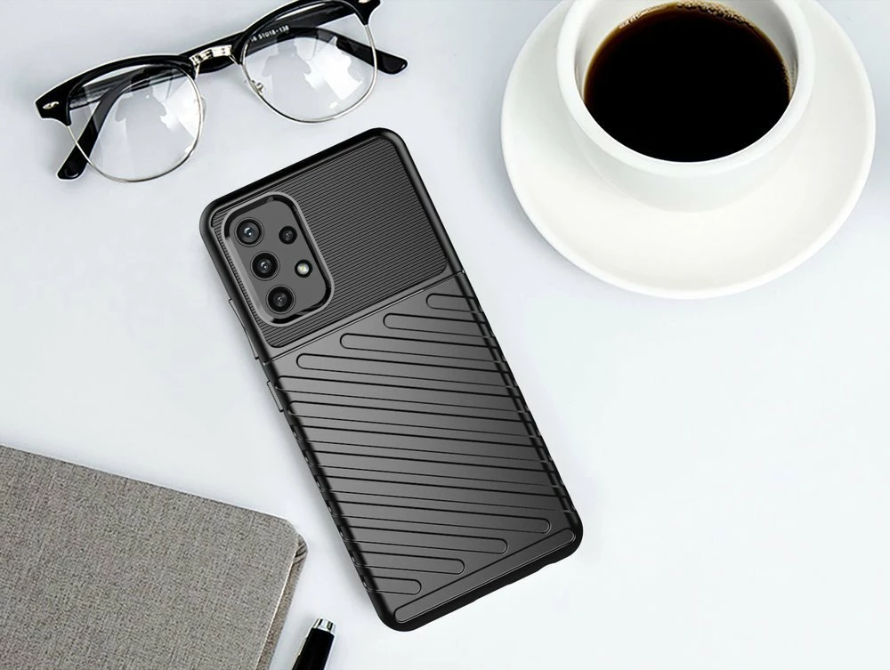 Mbështjellës Hurtel Thunder Case për Samsung Galaxy A32 5G, TPU, Kaltër
