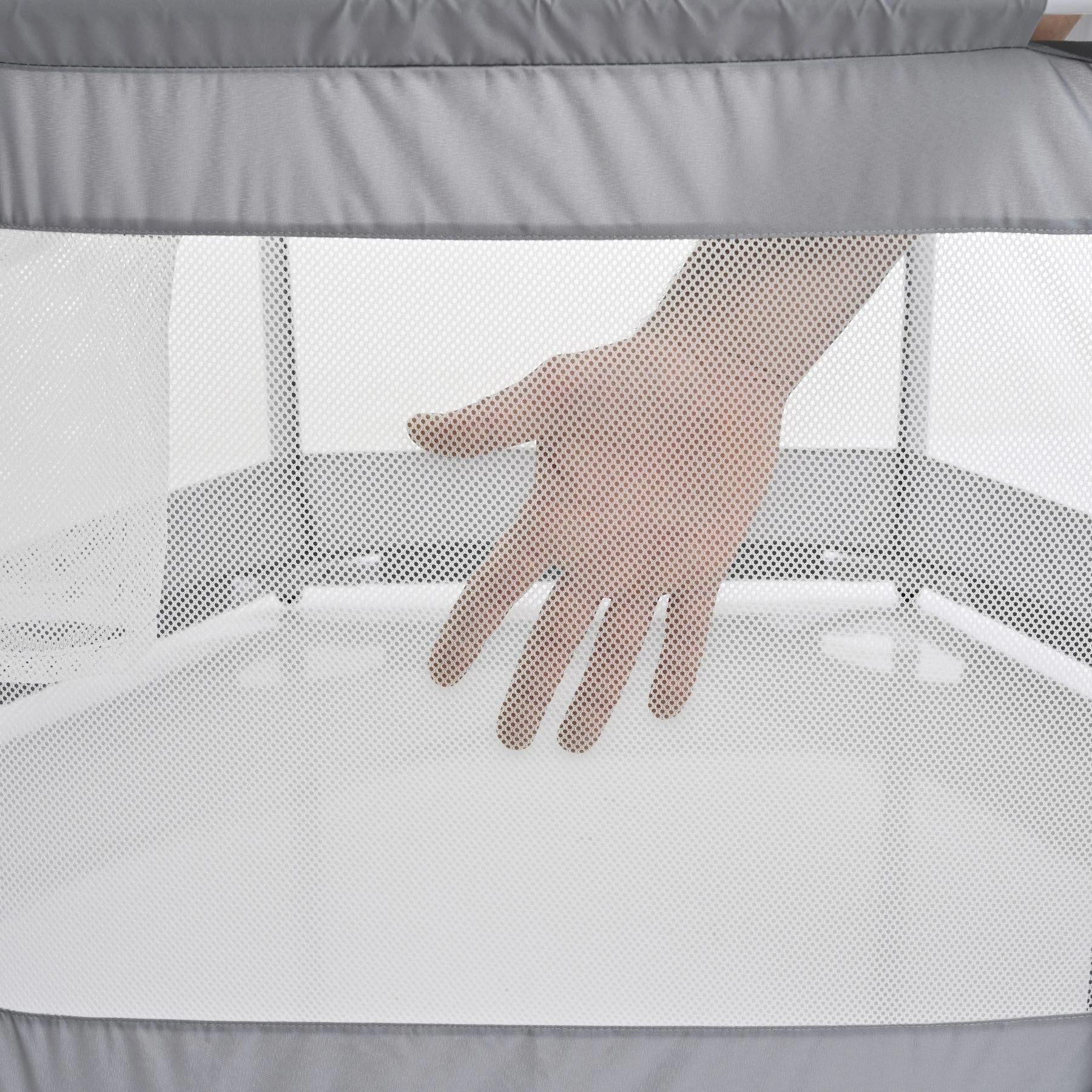 Pishinë me topa për fëmijë, ngjyrë gri, Evila Originals