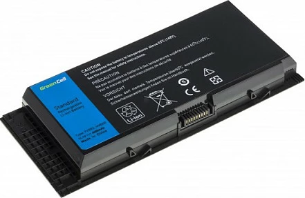 Bateri laptopi Green Cell për Dell Precision M4600/M6700, 4400mAh 11.1V, e zezë