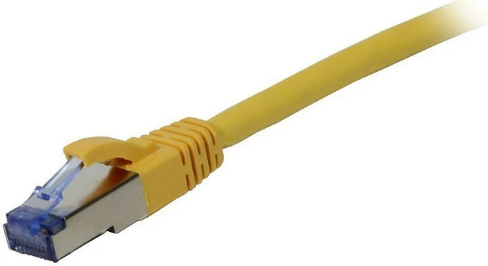Kabllo rrjeti Synergy21 Patchkabel RJ45 CAT6A 15m 500MHz S/FTP, i verdhë