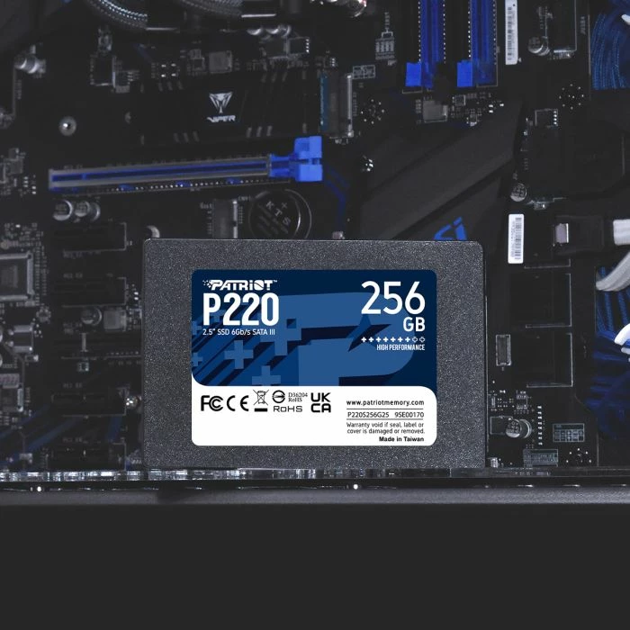 SSD Patriot P220 256GB 2.5" SATA 3 (6Gb/s) P220S256G25