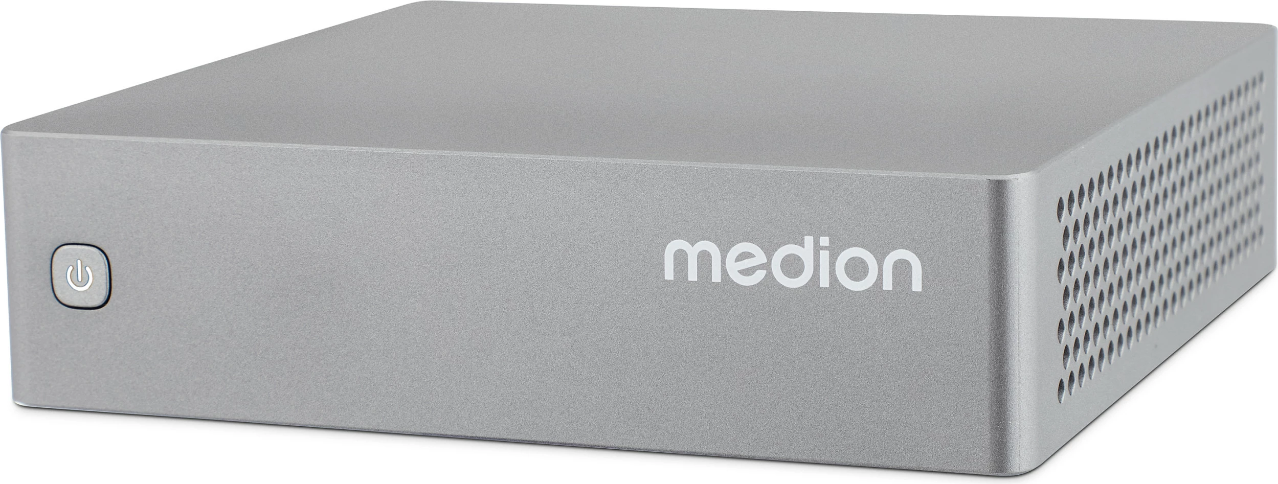 Mini PC Medion S06 MD35310, DDR4, Wi‑Fi 6, LAN, HDMI/DisplayPort, gri