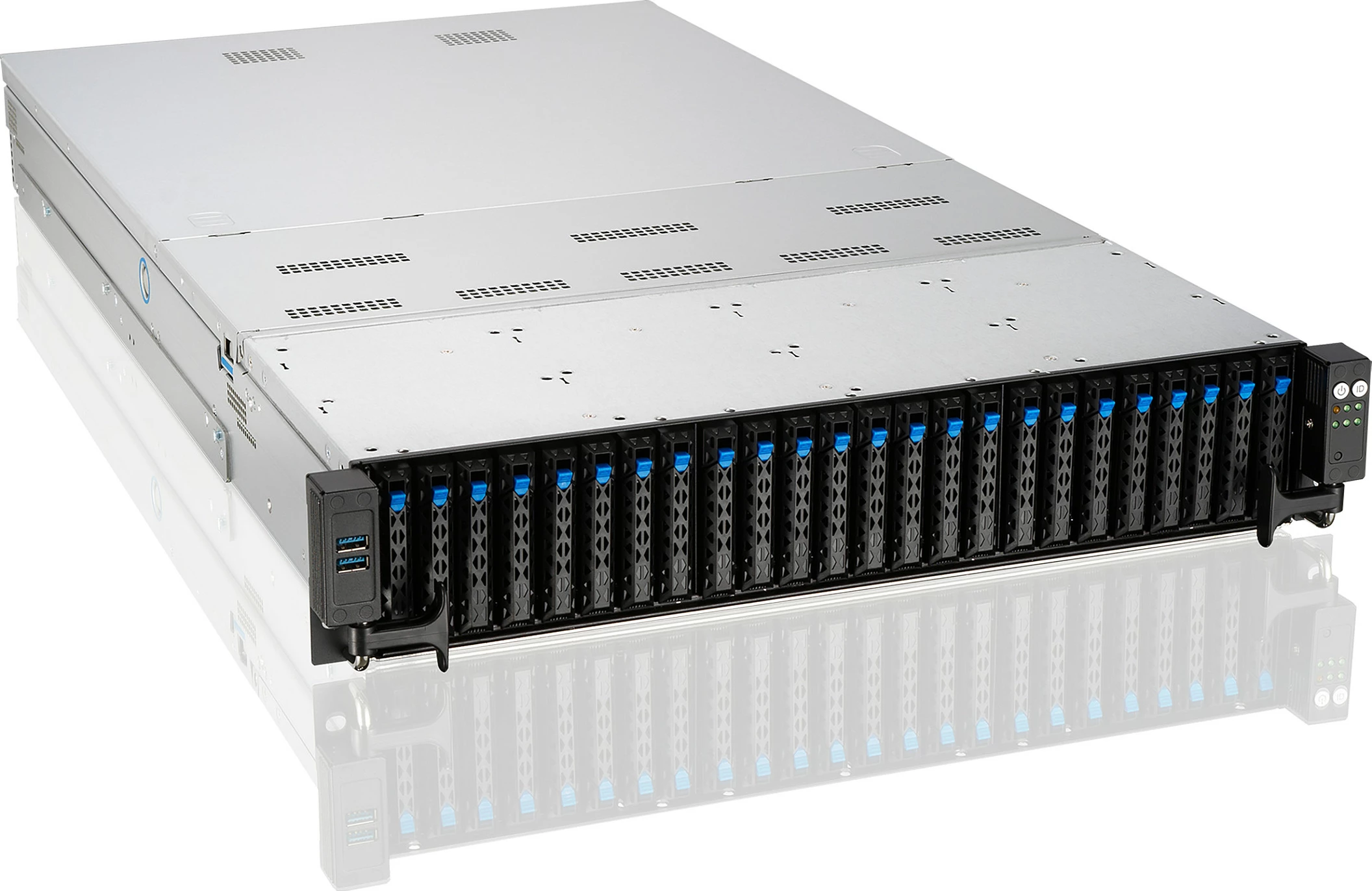 Server barebone ASUS RS720-E11-RS24U, Rack 2U, Intel C741, DDR5, PCIe 5.0, 1600W, 80+ Platinum