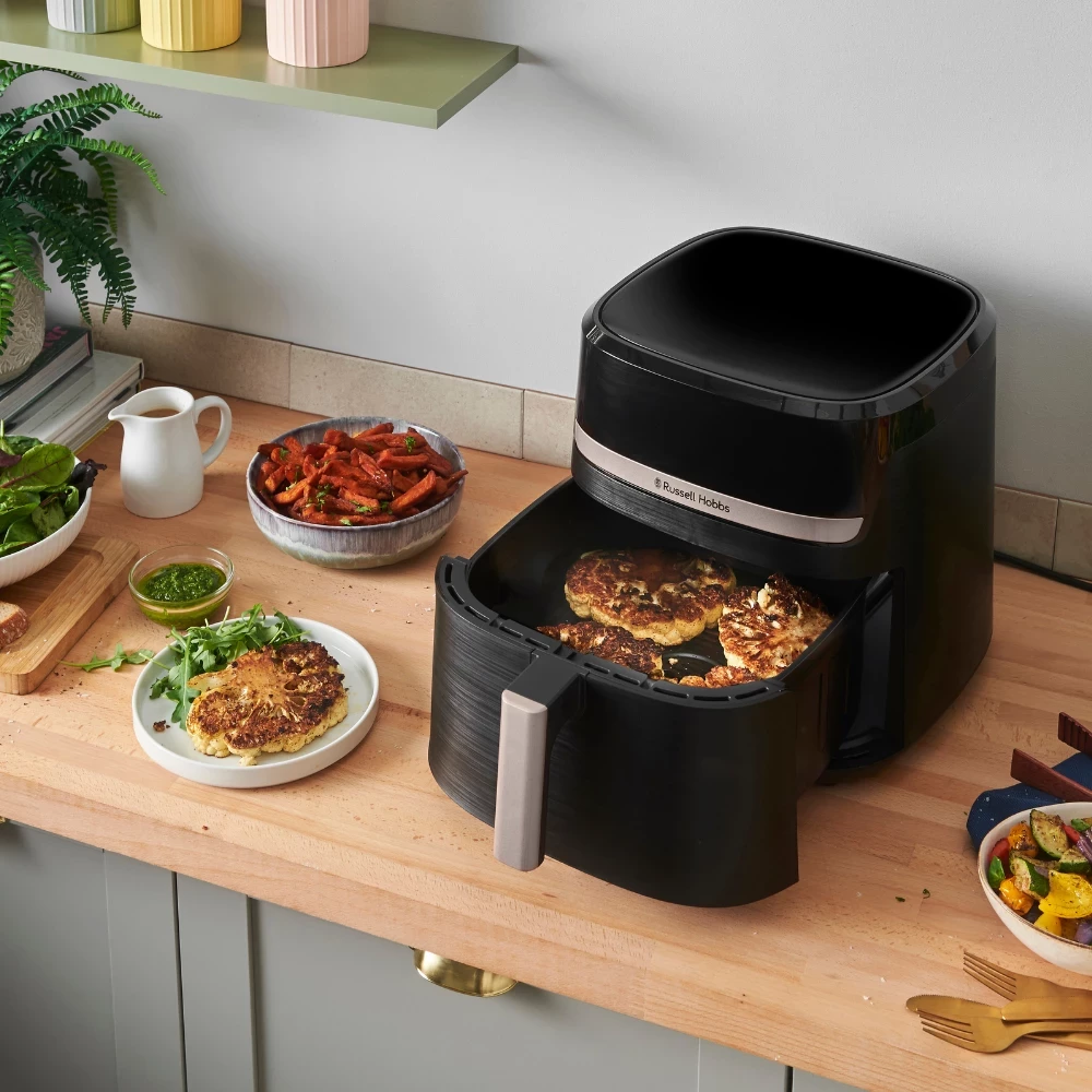Friggitrice me ajër Russell Hobbs 27630-56, 8.3L, 1800W, e zezë