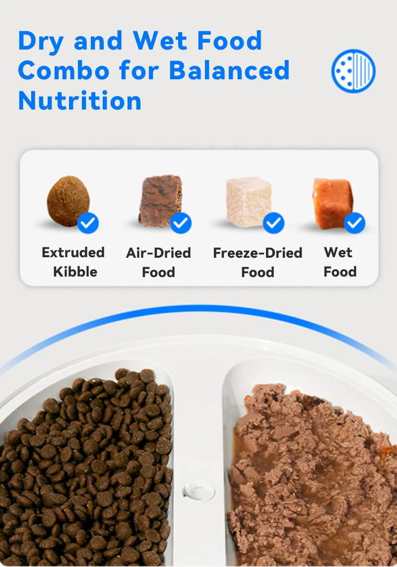 Dispenser smart ushqimi për mace Catlink F03, 400 ml, RFID + njohje fytyre, i bardhë, set me qafore + RFID tag