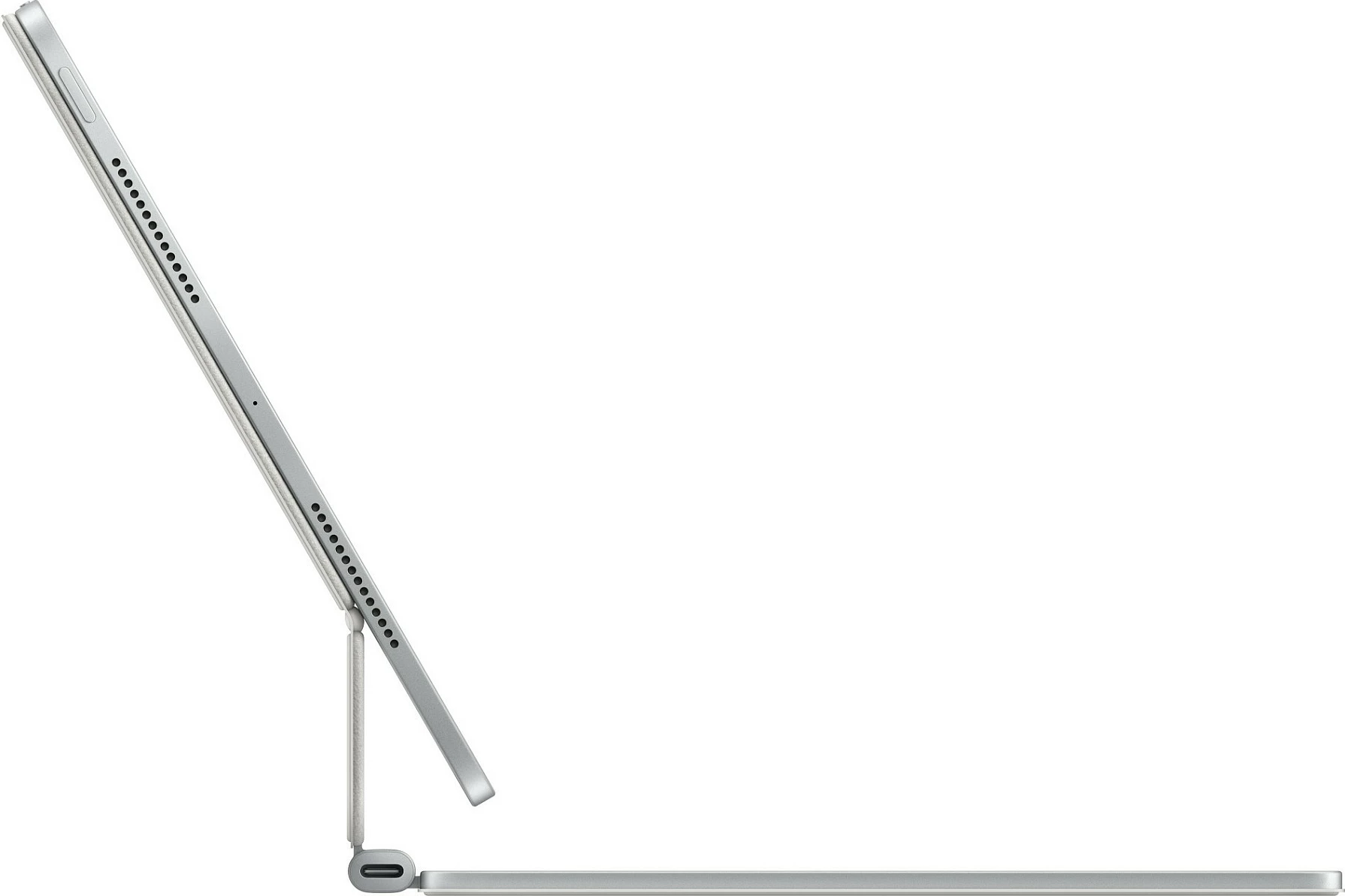 Tastierë Apple Magic për iPad Pro 11 (M4) e bardhë
