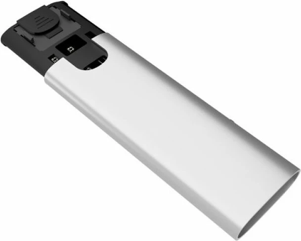 Kuti SSD NATEC Rhino M.2 NVMe Lite USB-C 3.2, argjendtë
