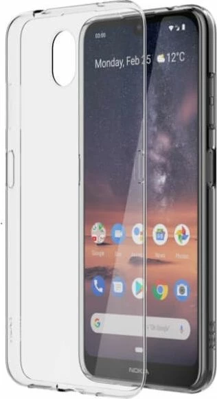 Mbështjellës Nokia Original CC-132 për Nokia 3.2, transparent