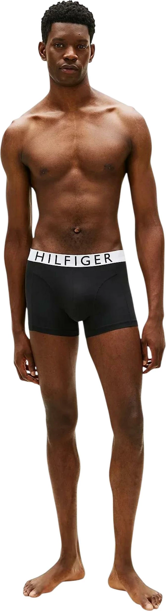 Të brendshme për meshkuj Tommy Hilfiger 3P Trunk WB UM0UM03887, të zeza/bardha [Madhësia: L]