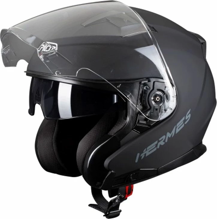 Helmete Motorri Pilot Hermes Sv E Zeze Mat M Pil000kra90