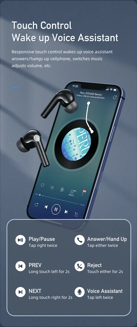 Kufje Me Bluetooth AWEI T1PRO (Bardhë)