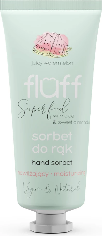 Krem për duar për femra Fluff Moisturizing Hand Sorbet Juicy Watermelon, 50ml