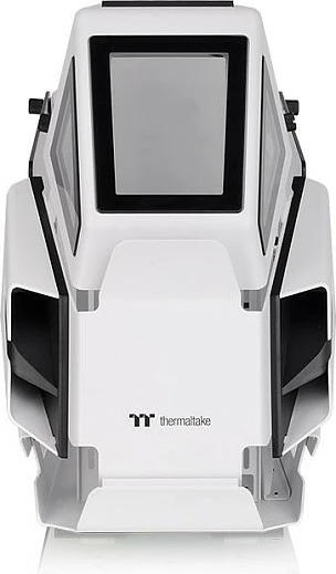 Kasë Thermaltake AH T200 Snow, Micro Tower, micro ATX/Mini-ITX, Tempered Glass, RGB, e bardhë