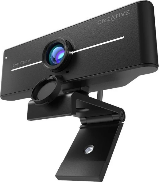 Webcam Creative Live! Cam Sync 4K, 4K Ultra HD, mikrofon i integrum, e zezë