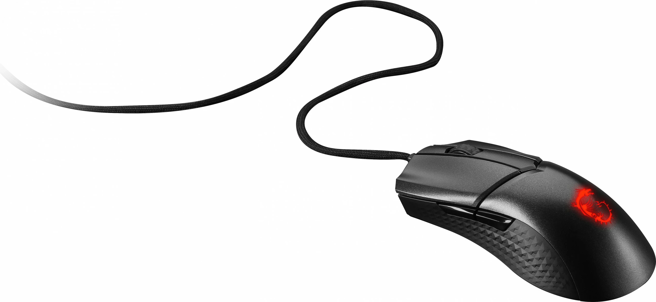 Maus MSI CLUTCH GM31 LIGHTWEIGHT, Optical, USB Type-A, 12000 DPI, 1 ms, Black