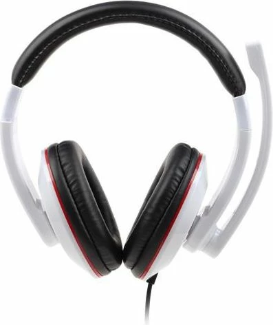 Kufje Gembird MHS-U-001 (MHS001GW) USB me mikrofon, on-ear, kabllo 2 m, bardhë-zi