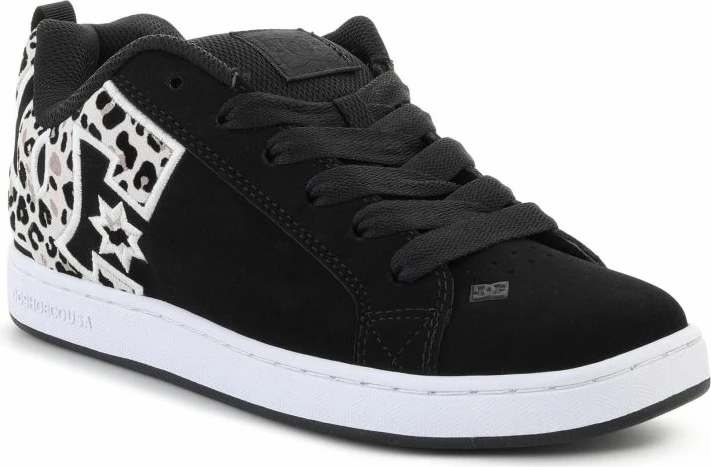 Atlete skate DC Shoes Court Graffik, të zeza [Madhësia: 36]