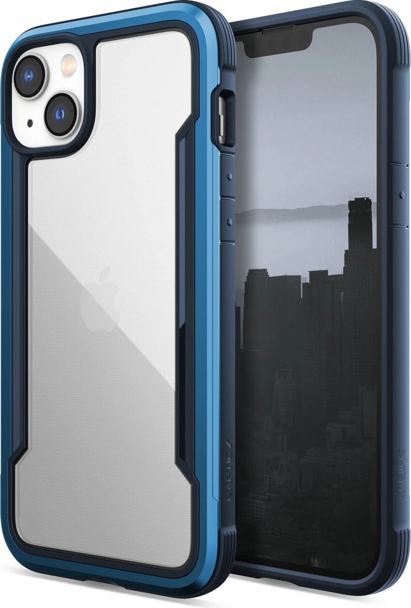 Mbështjellës Raptic X-Doria Shield për iPhone 14 Plus, MagSafe, Kaltër