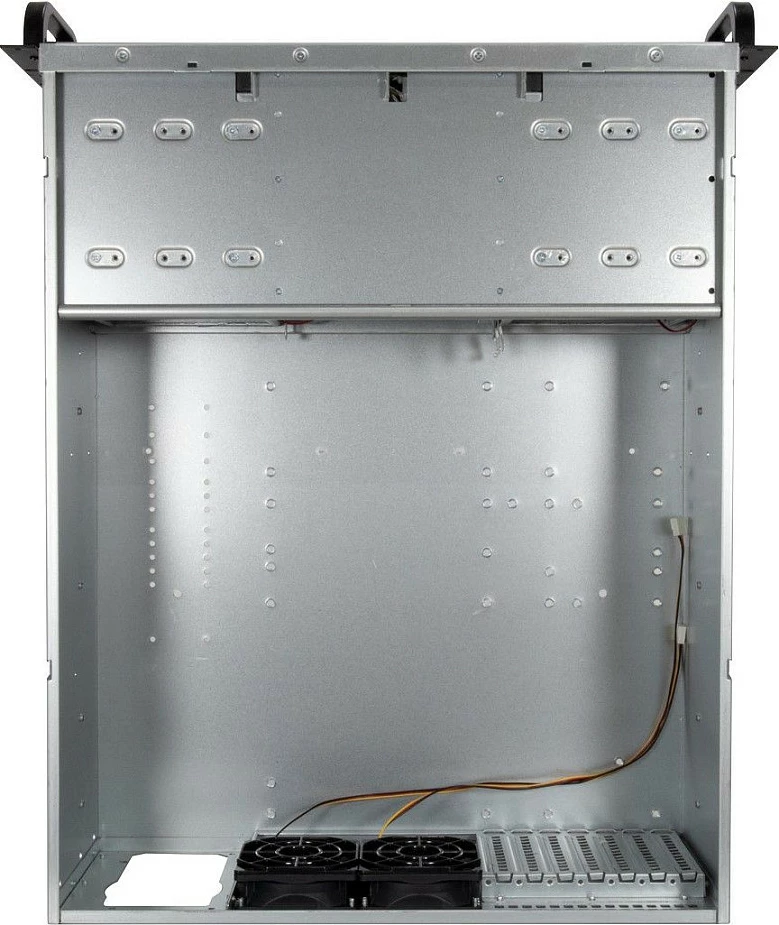 Kasë serveri Inter-Tech 4U 40255, Rackmount, ATX/EATX/micro ATX/Mini-ITX, 11x3.5" + 4x2.5", USB 3.2, zi/gri