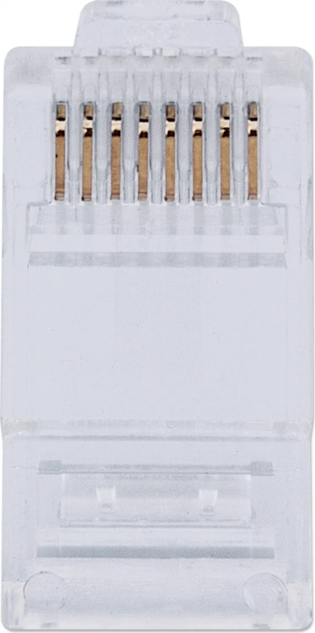 Pin Intellinet 791090 RJ45 Cat6 UTP, 100 copë, transparent