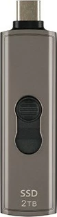 SSD i jashtëm Transcend ESD330C 2TB, USB Type-C, 10Gbps, kafe/gri