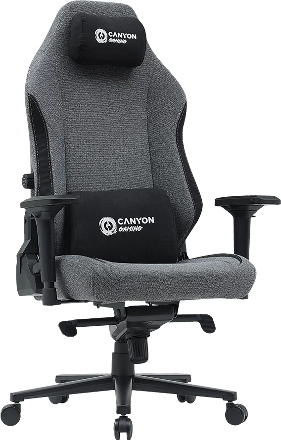 Karrige gaming CANYON Boulder XLCH01 King Size, 4D armrests, 160° recline, deri 150 kg, gri