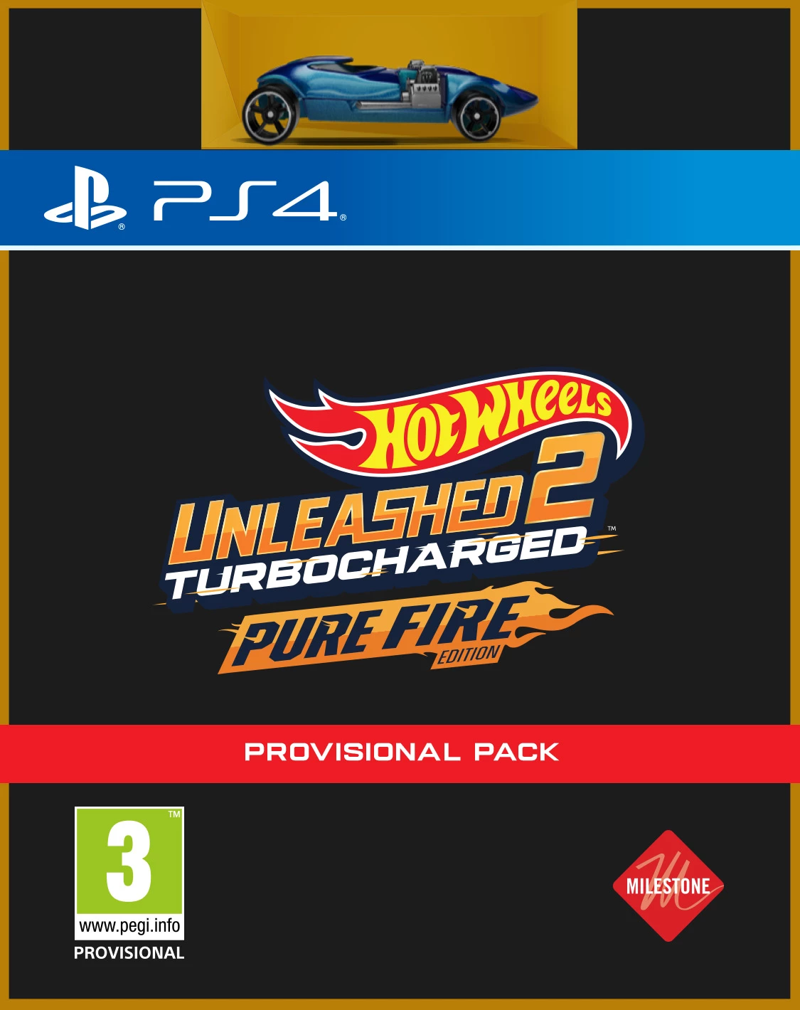 Lojë PS4 Milestone Hot Wheels Unleashed 2: Turbocharged Pure Fire Edition, me Twin Mill + 3 DLC