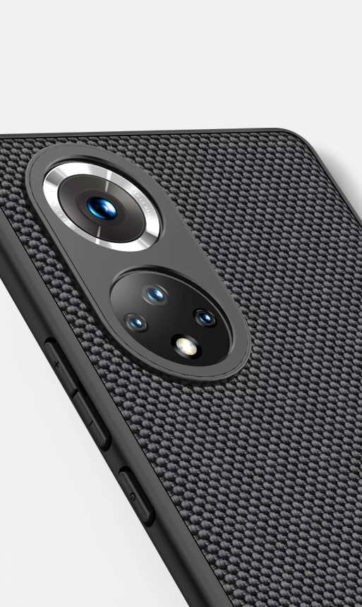 Mbështjellës Nillkin Textured Case për Honor 50 Pro, najlon, i zi