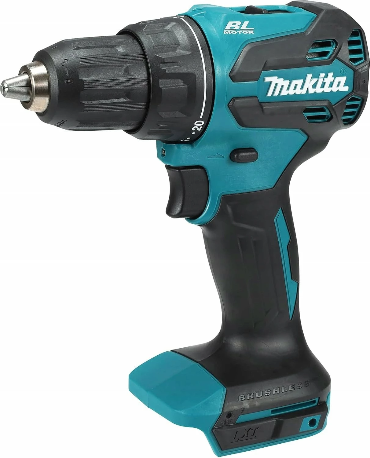 Burmashinë-vidhosëse pa kabllo Makita DDF490Z 18 V, brushless, 65 Nm, 13 mm, pa bateri/karikues, blu