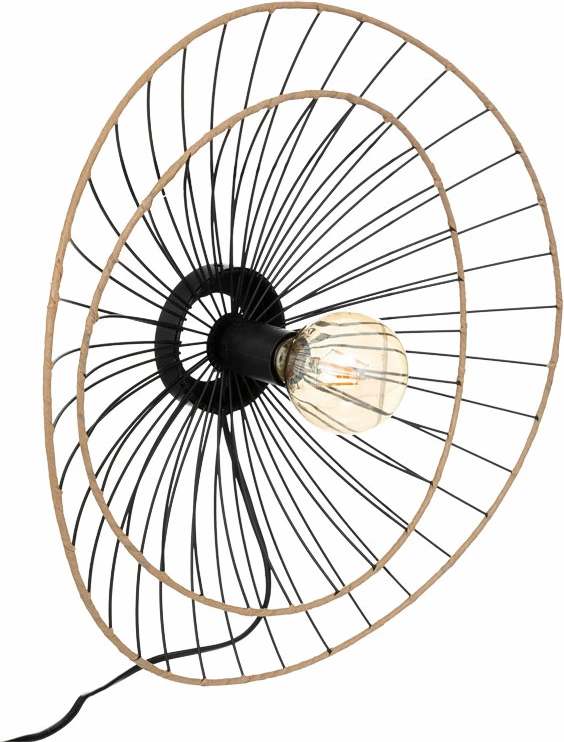 Llambë muri, ngjyrë ari e zezë, Alara, D45x11cm