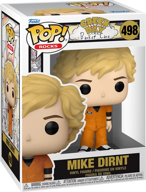 Figurinë koleksionuese Funko POP! Rocks Funko Green Day Mike Dirnt (Basket Case), vinyl