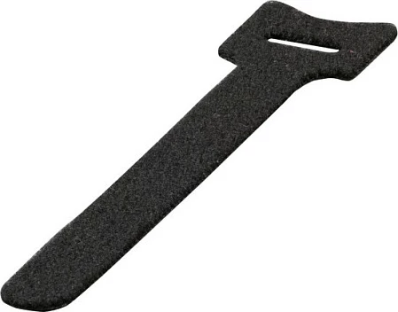 Lidhëse kabllosh me velcro EFB Elektronik 130mm x 12mm, 10 copë, e zezë