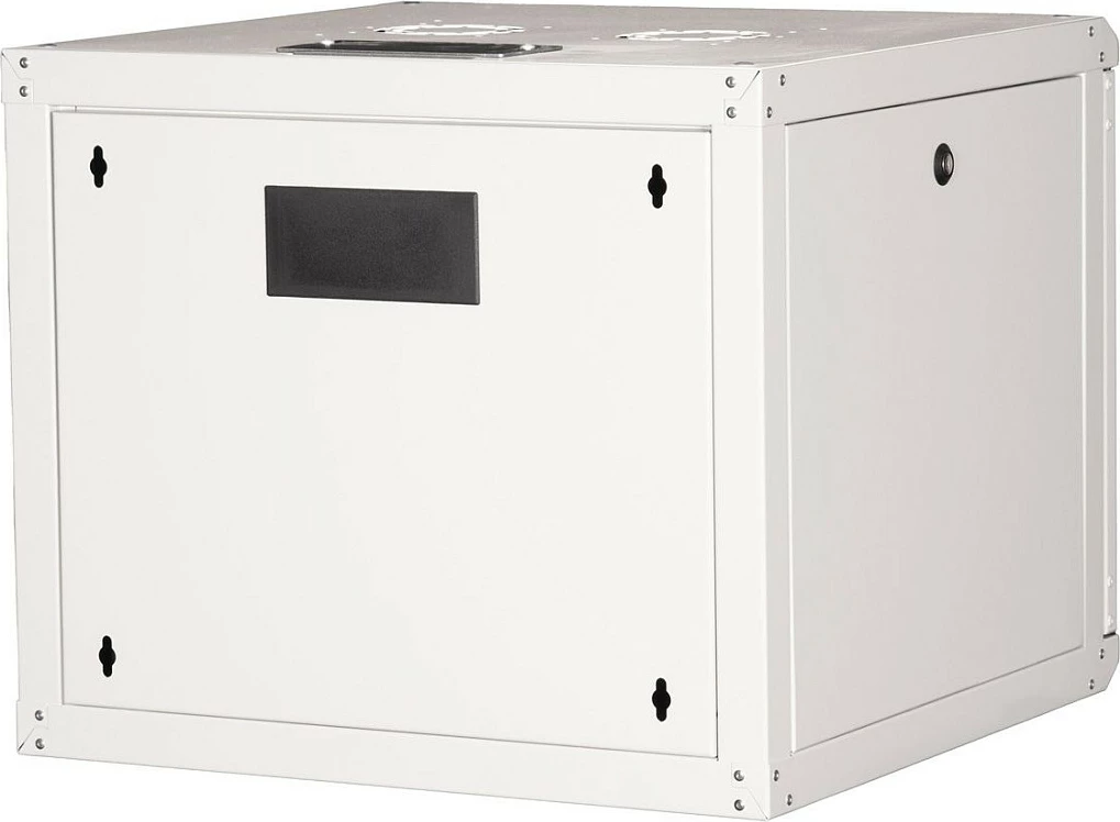 Kabinet muri ROLINE Pro, 19 inç, 9U, 600x600 mm, derë xhami, gri