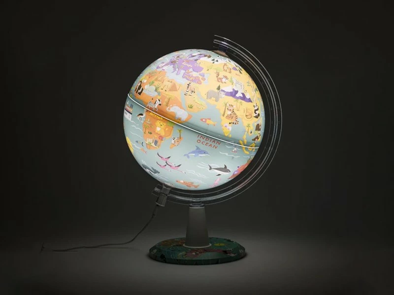 Gr Glob My Wild World Me Drite + Usb 26Cm