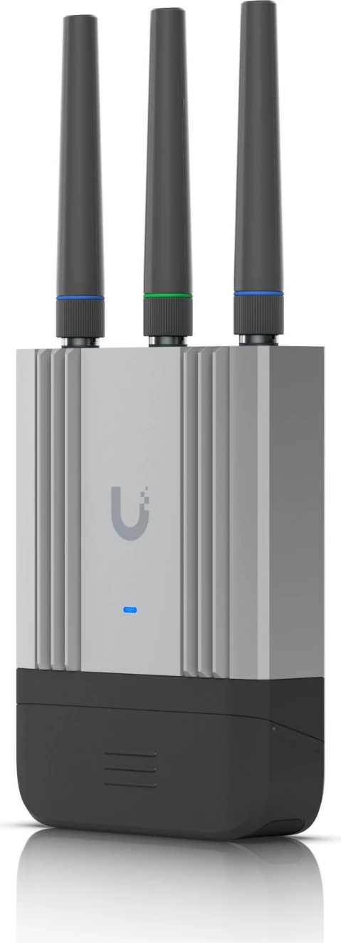 Router Ubiquiti UniFi Mobiler Router Industrial Cat 4 WiFi GPS PoE UMR-Industrial, Ngjyrë e zezë dhe gri