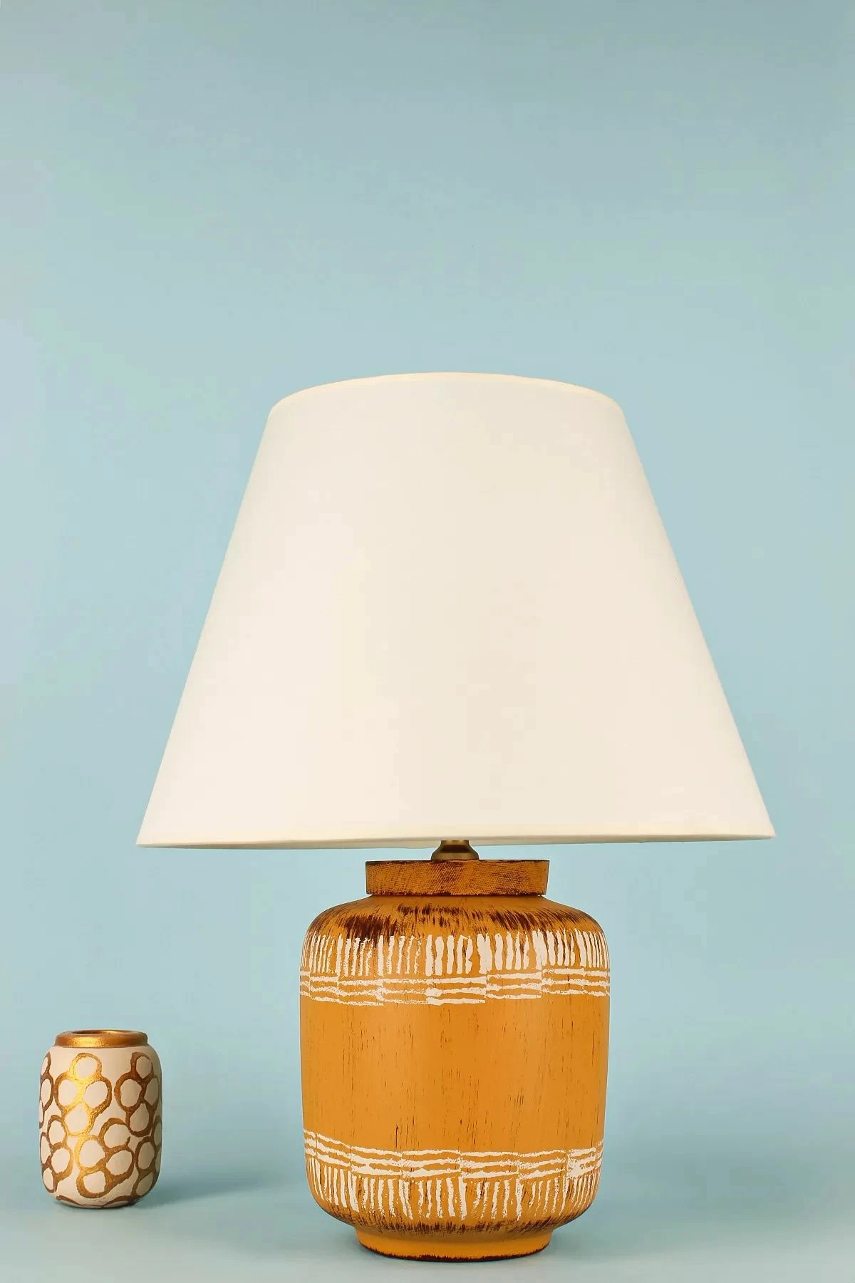 Llambë tavoline Opviq, BK059, portokalli, 46cm