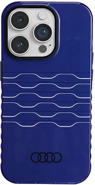 Mbështjellës Audi IML MagSafe për iPhone 14 Pro, Blu
