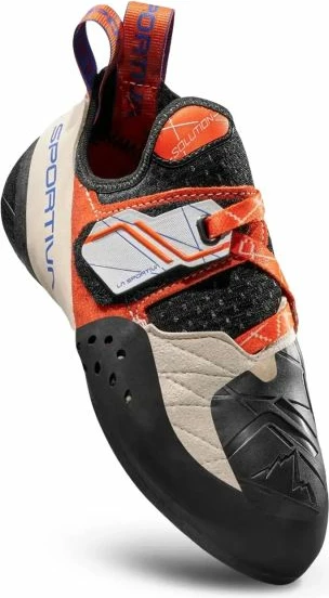 Atlete ngjitjeje për femra La Sportiva Solution 20H000203, bardhë/portokalli [Madhësia: 36]