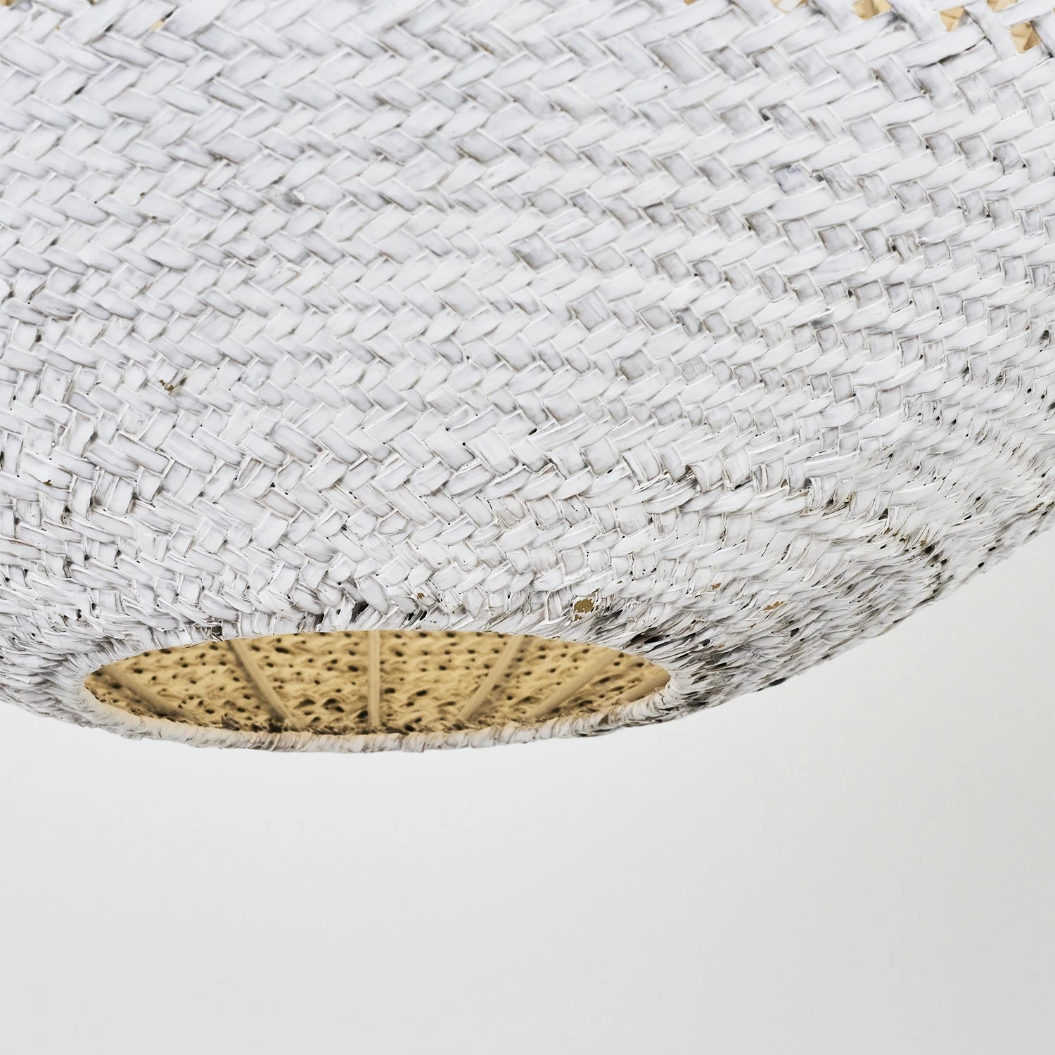 Llambë tavani Opviq, ratan, trup plastik, e bardhë, 50x120cm, 4461-13-01