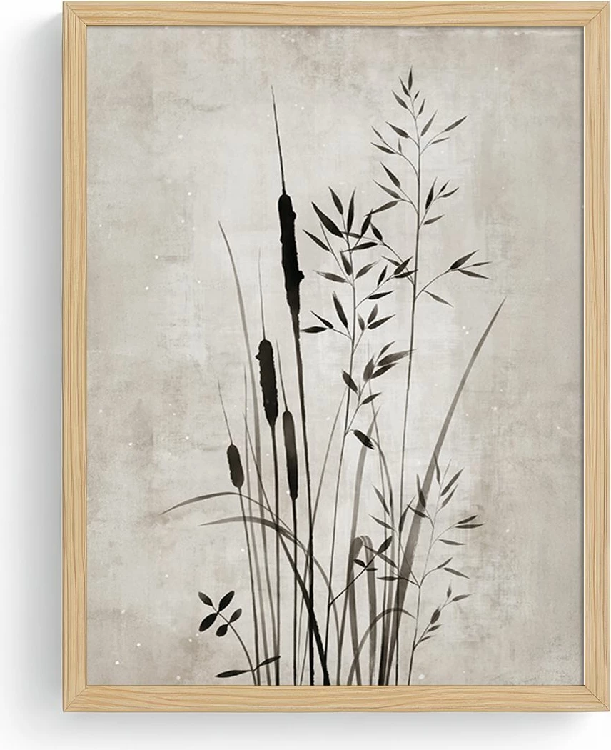 Pikturë dekorative me kornizë, MDF, Wallity, Huhu719, 20x30cm