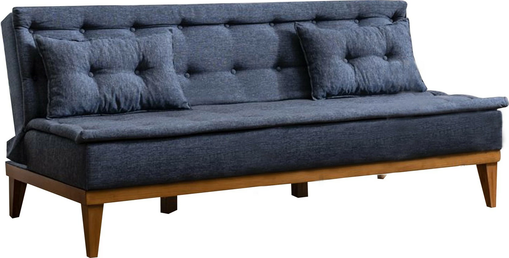 Set divan-krevat Atelier del Sofa, ngjyrë kaltër e errët, Fuoco-TKM06-1048