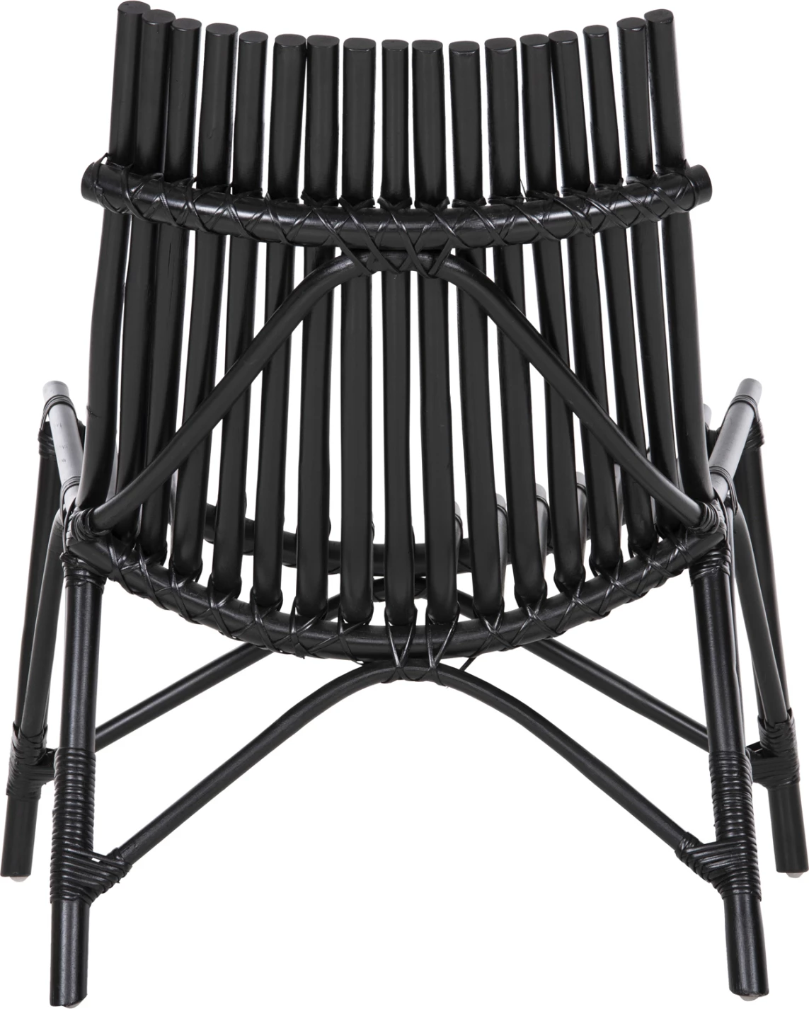 Karrige për jashtë CELLION FH9812.02, ngjyrë e zezë, 76x72x83H cm