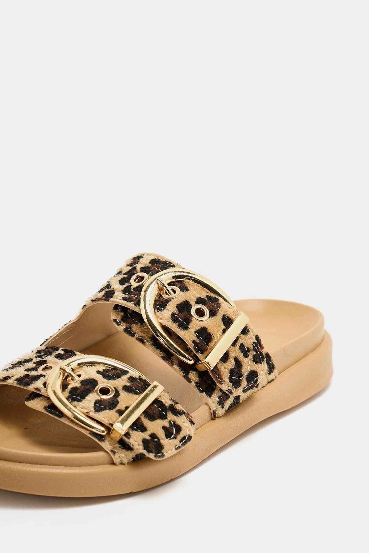 Pantofla për gra Jumeon, leopard, mink, MK1340125YR20-002