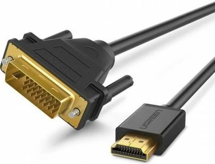 Kabllo HDMI në DVI UGREEN 10135, DVI-D 24+1, 2 m, e zezë, polybag