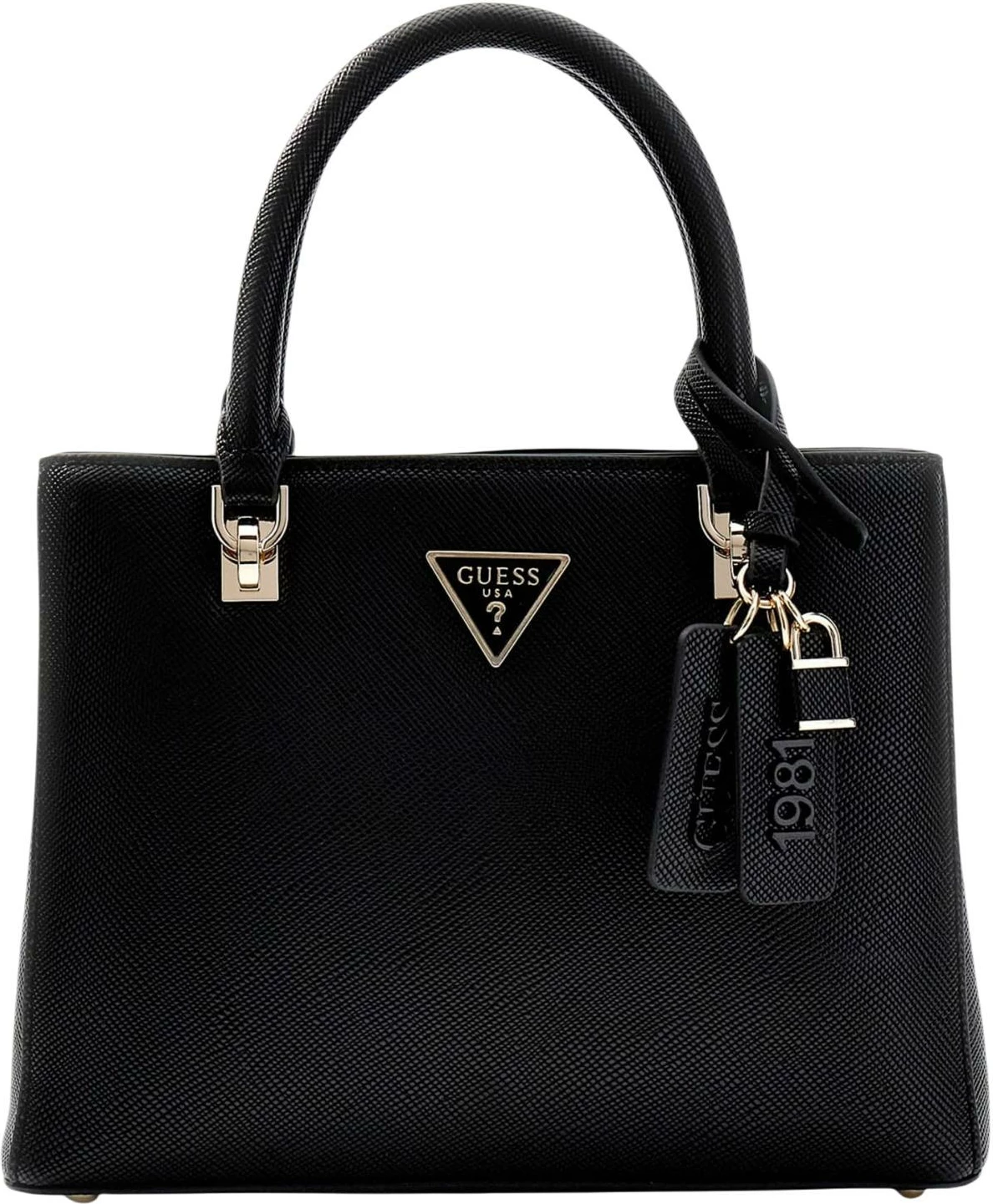 Çantë dore për femra Guess Noelle II HWZG96 72050, e zezë