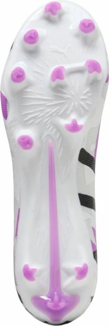 Atlete futbolli Puma për meshkuj, të bardha dhe vjollcë